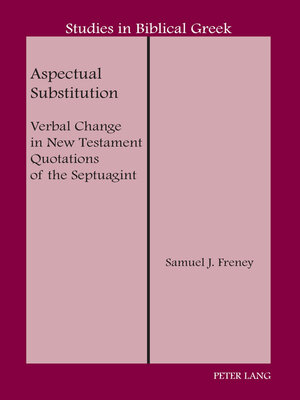cover image of Aspectual Substitution